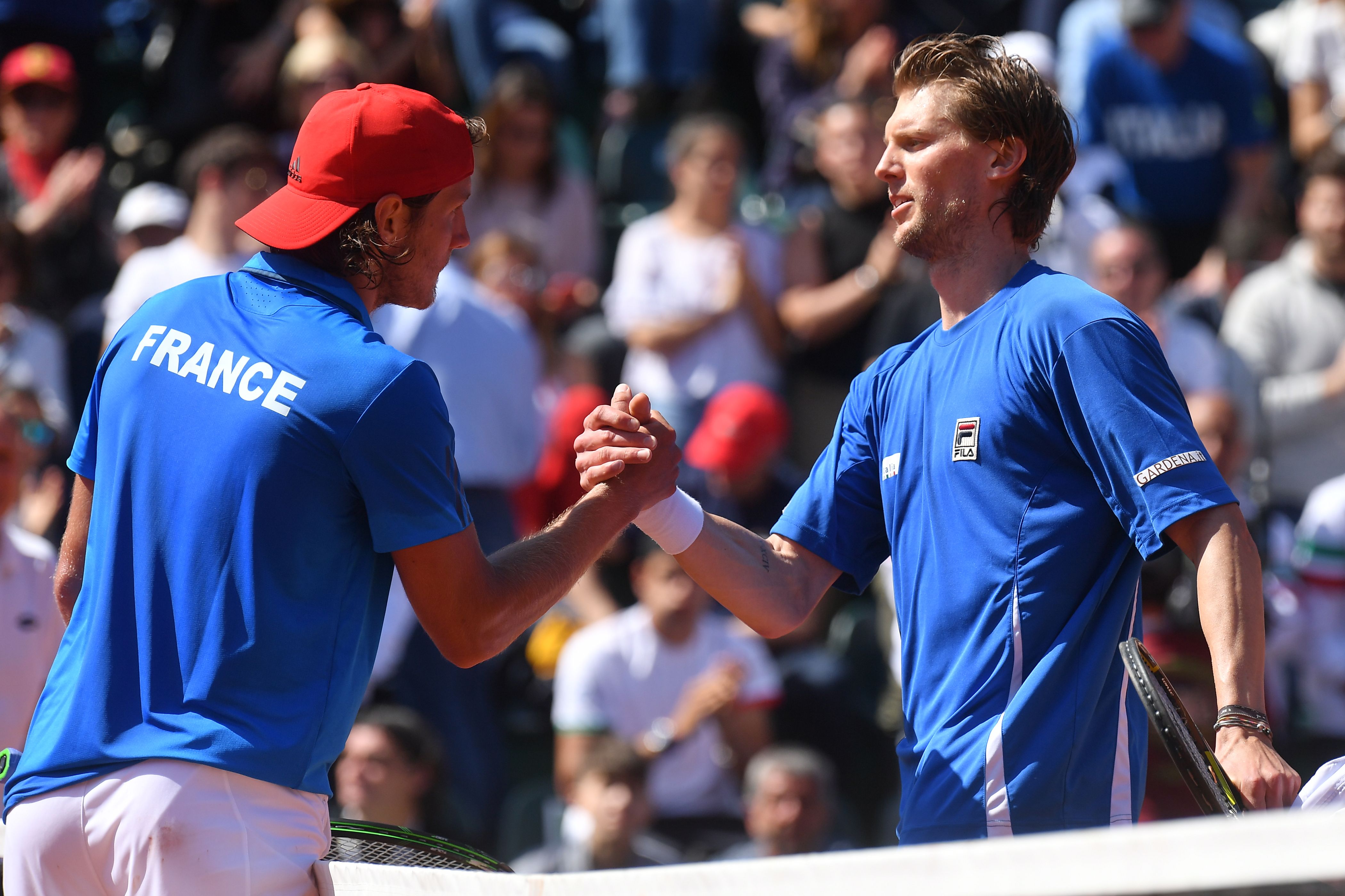 关于戴维斯杯鏖战联合杯，西西帕斯高光表现的信息